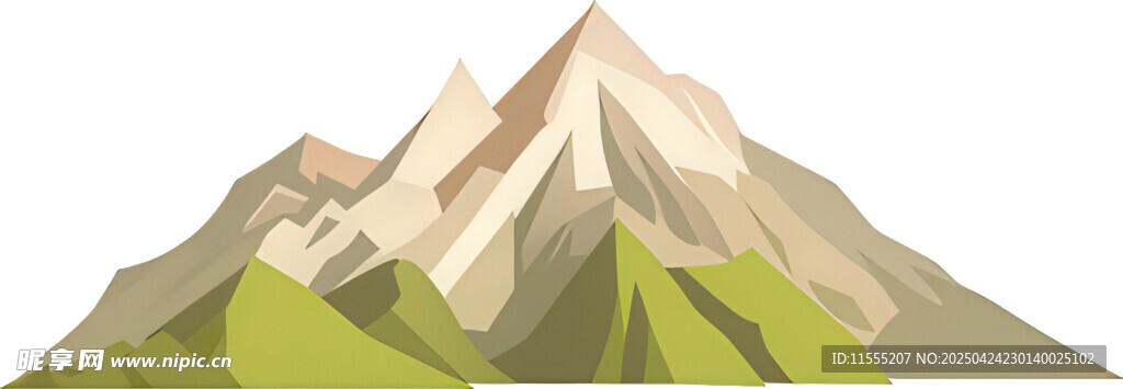 巍峨青山