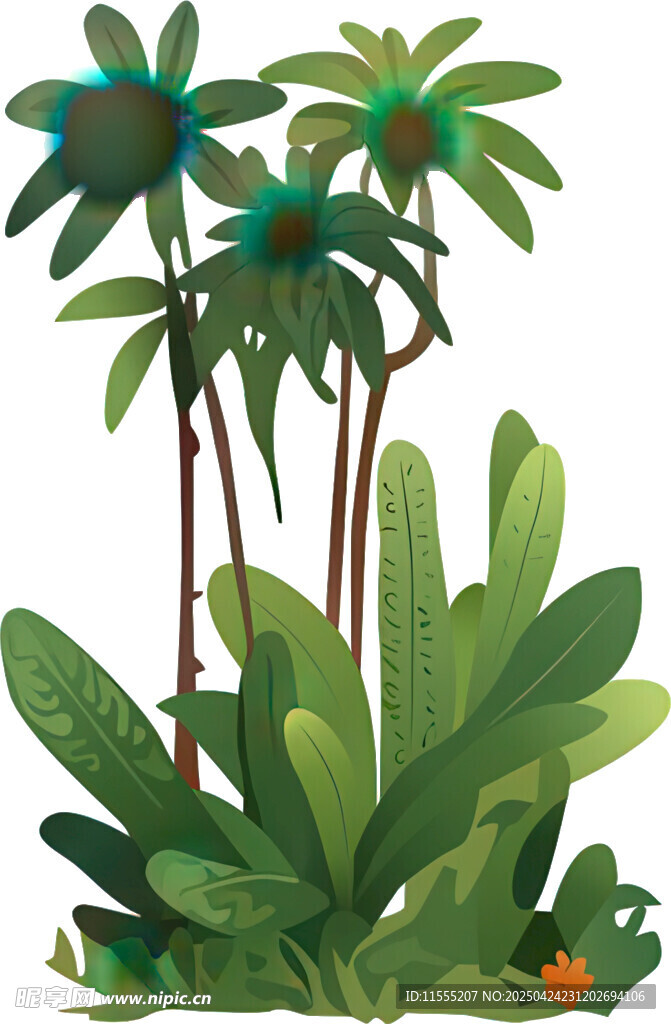 热带绿植景观