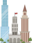 城市标志性建筑景观