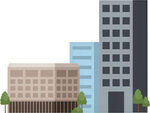城市中的现代建筑景观
