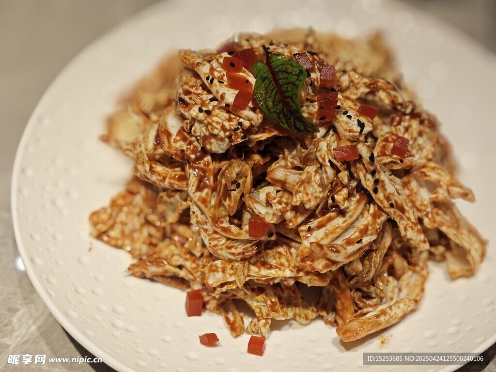美味芝麻凉拌面