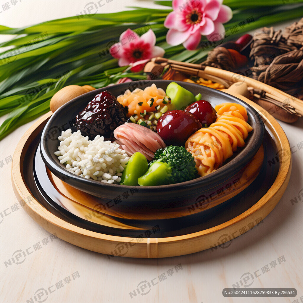 农家珍品 韵味食足艺术字