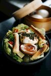 美味海鲜蔬菜沙拉拼盘