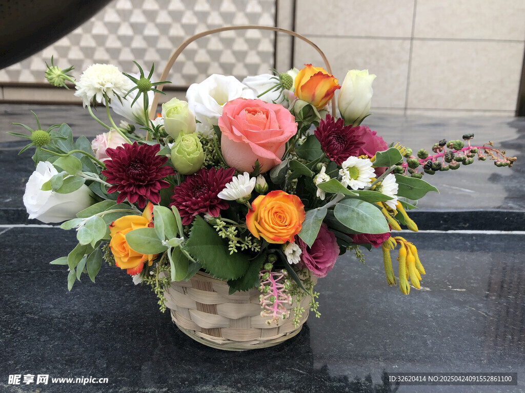 花篮 鲜花