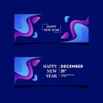 蓝紫色banner