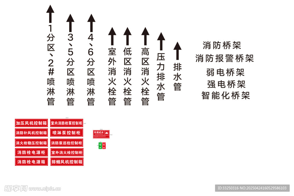 消防管 字模