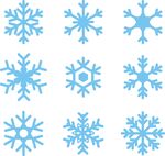 矢量雪花