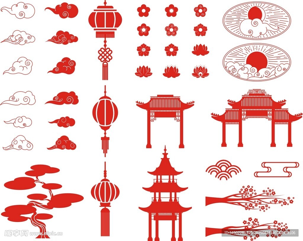 矢量祥云