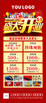 盛大开业促销活动海报