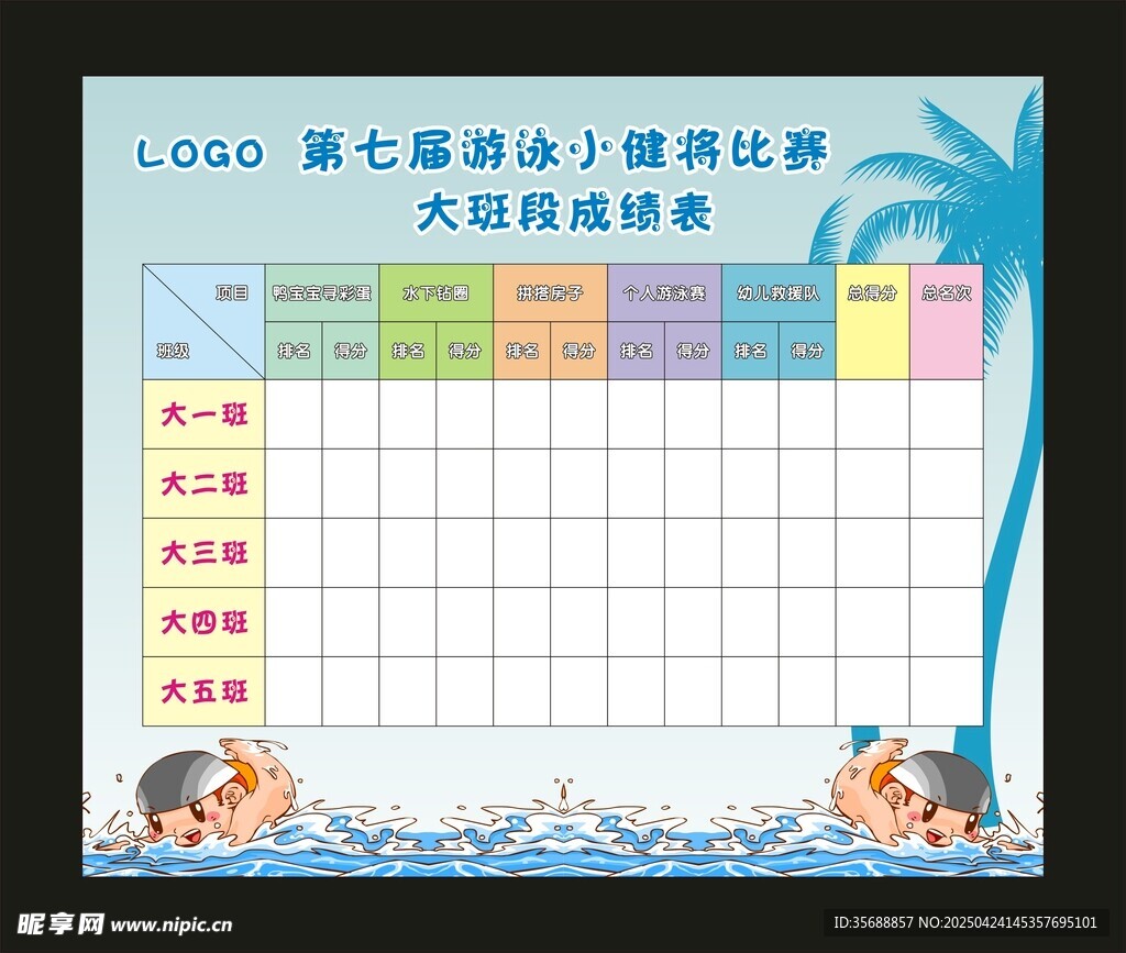游泳成绩