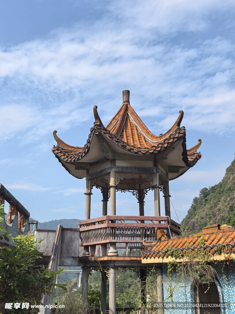 中式古亭美景