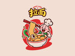面卡通图案
