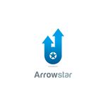 箭头星标志设计