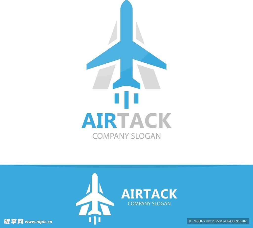 AirTack航空标志设计