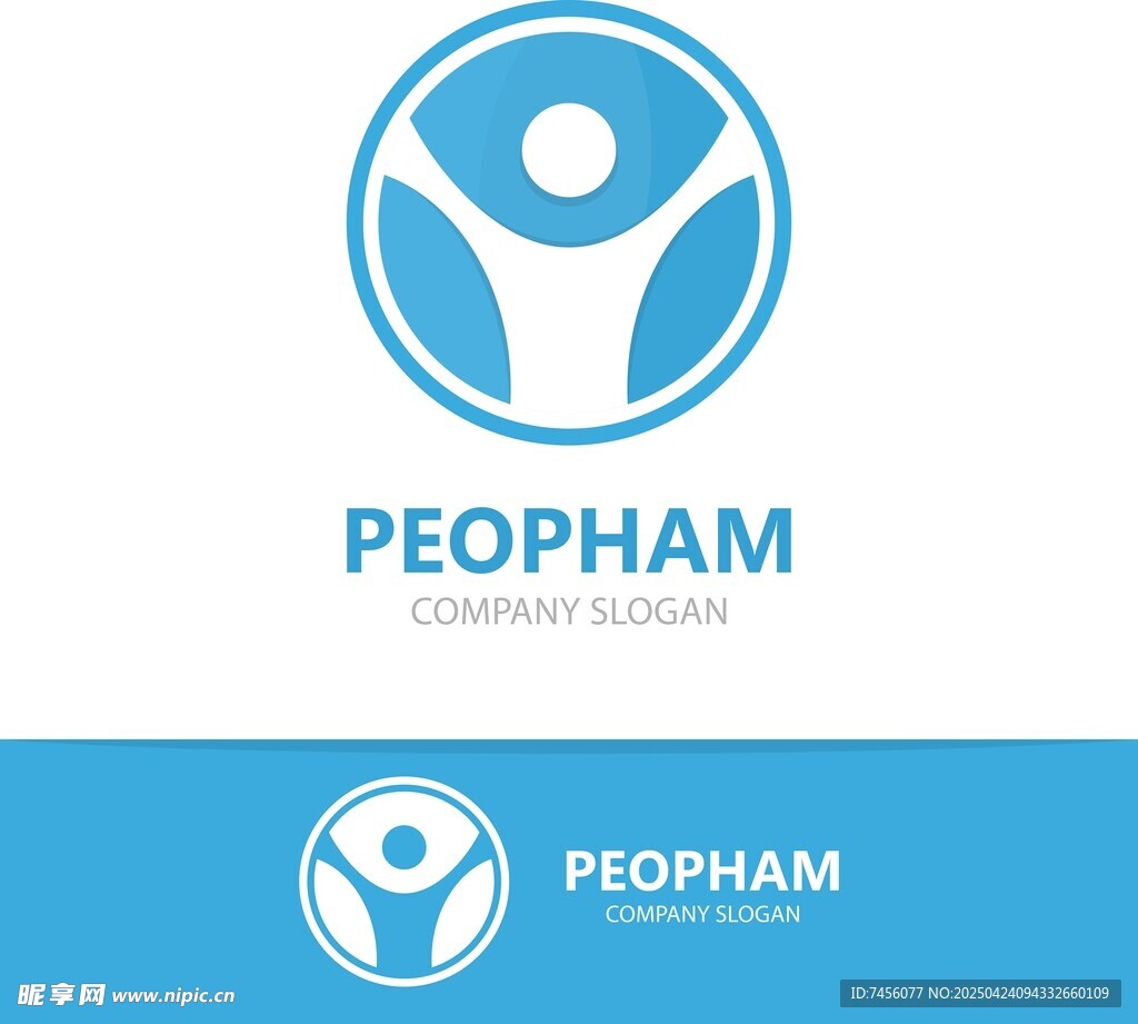 PeopHam公司标志设计