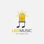 LED音乐标志设计