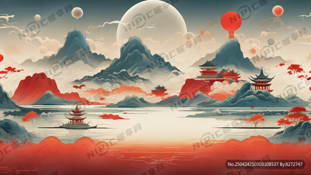 新中式线条