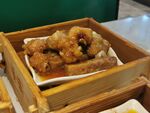 竹制蒸笼里的美味烧麦