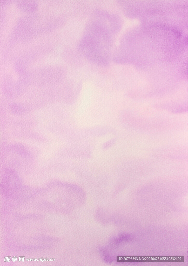 梦幻淡紫色水彩背景纹理