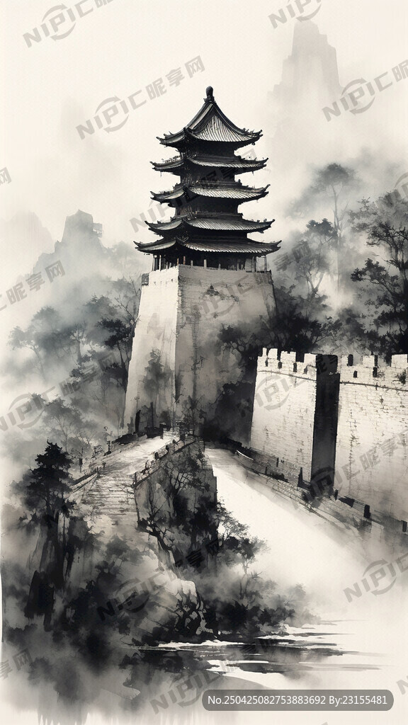 城墙背景 威武 古风