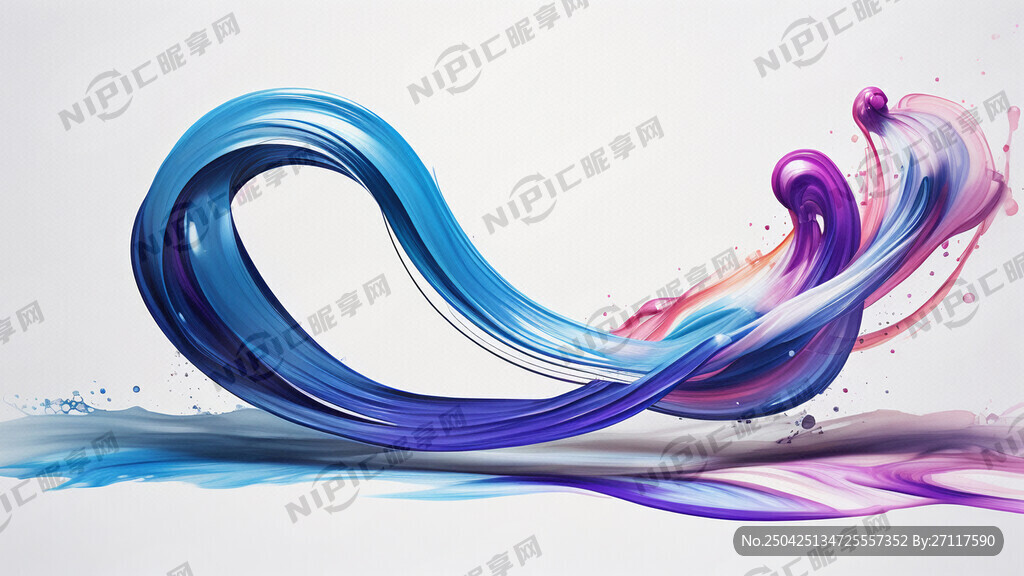 这是一幅具有抽象艺术风格的图像