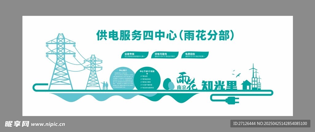 国家电网文化墙