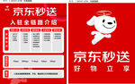 京东秒送入驻金额介绍页