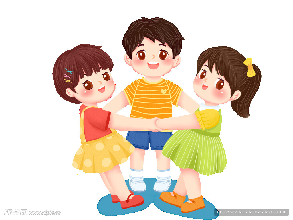 孩子们快乐玩耍的温馨瞬间