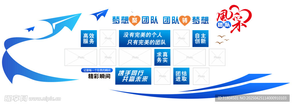 科技企业发展历程展示