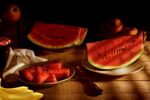 夏日水果拼盘诱人呈现