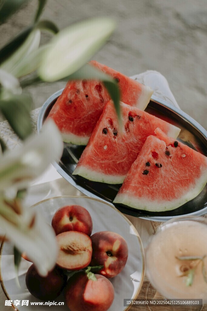 夏日清爽水果拼盘
