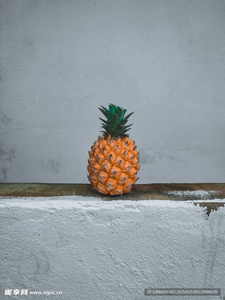 木杆上的小菠萝