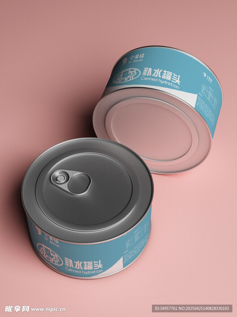 猫咪罐头样机