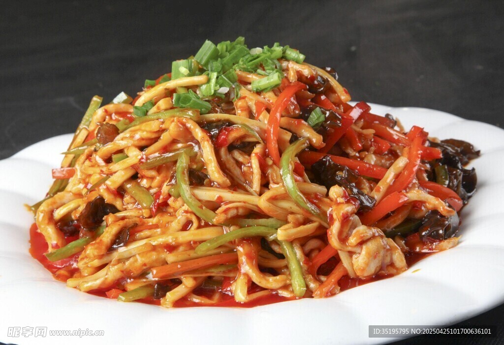 美味凉拌菜 色彩丰富诱人