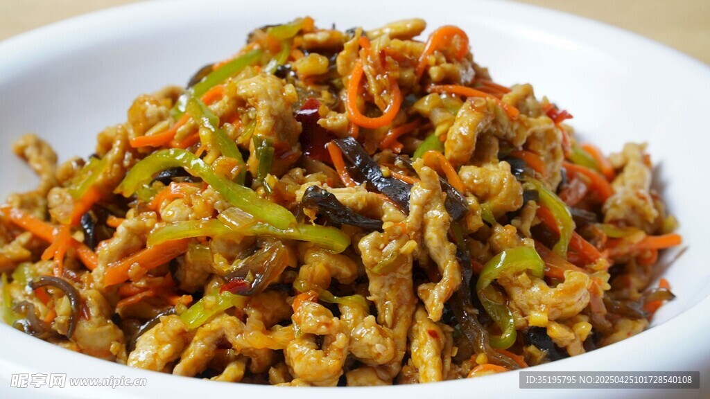 美味什锦炒肉丝