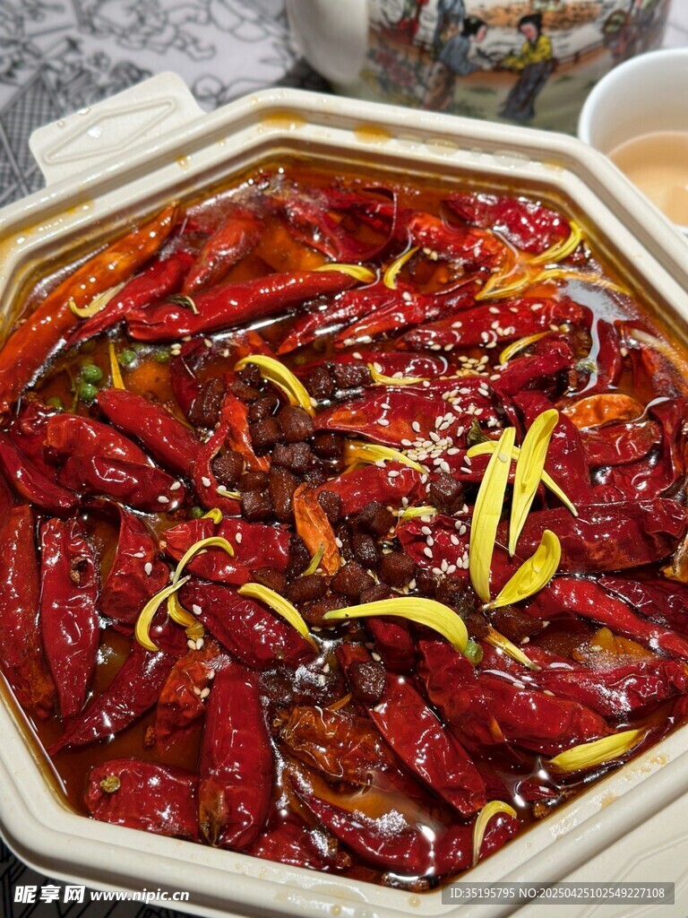 香辣诱人的美味小龙虾