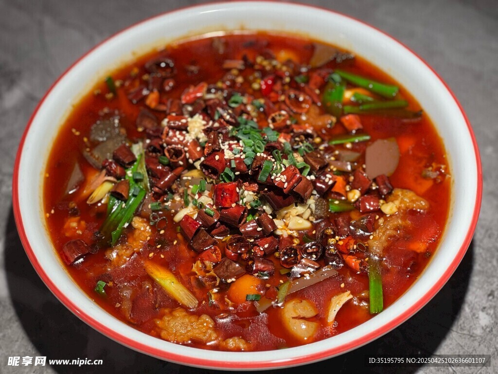 香辣诱人的红油水煮肉片