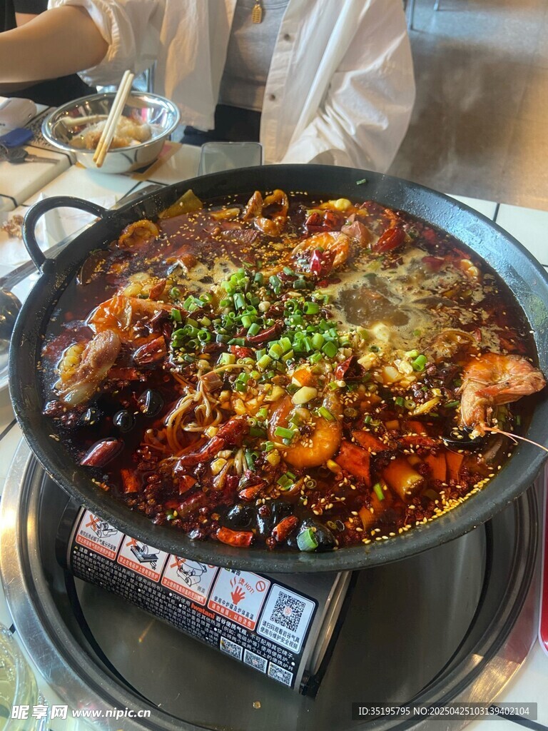 麻辣鲜香的美味火锅