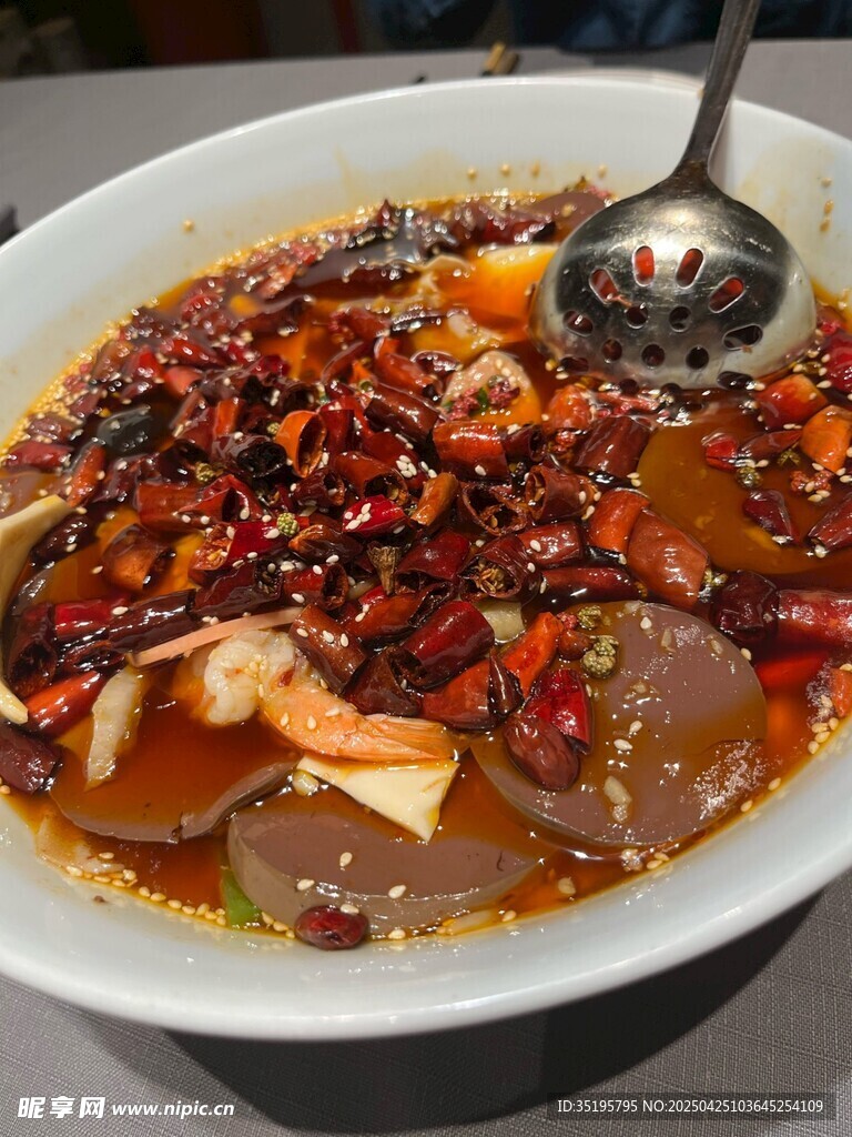 麻辣鲜香毛血旺大盆装
