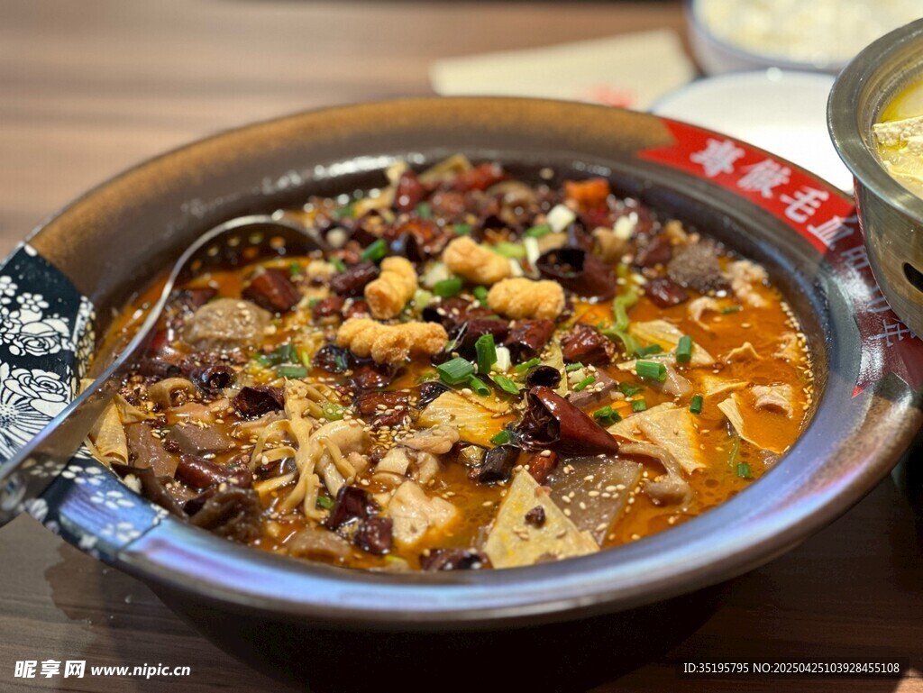 美味麻辣毛血旺大盆装