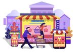 线上线下融合购物场景