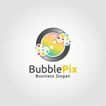 BubblePix创意标志设计