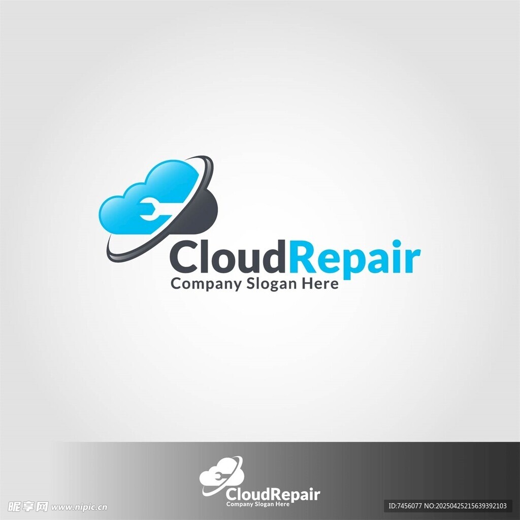 CloudRepair标志设计