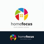 HomeFocus家居商业标志