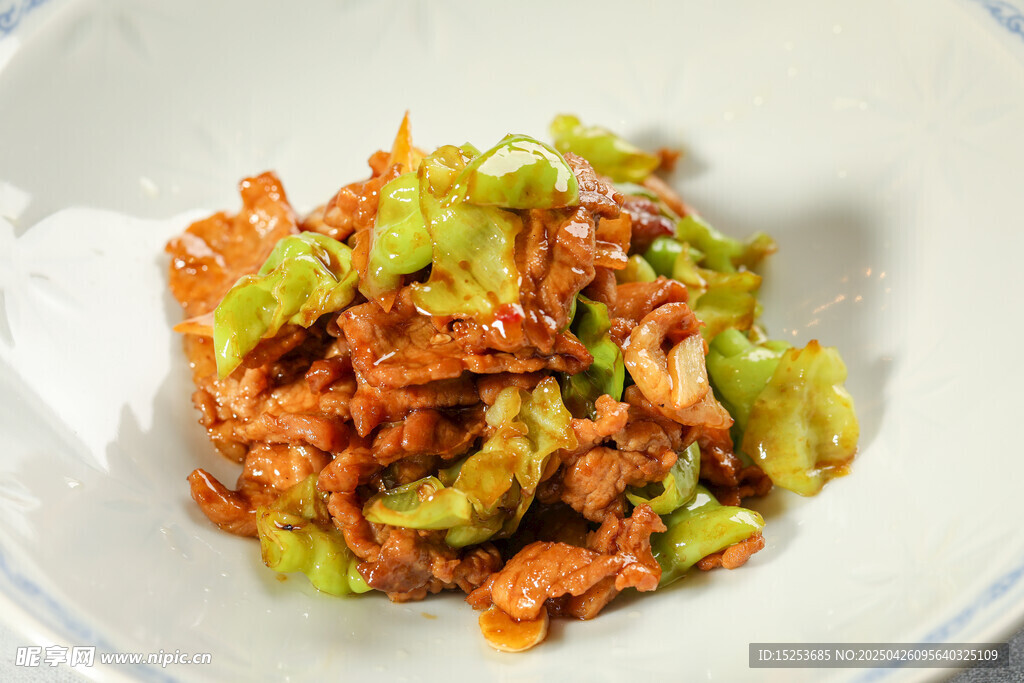 青椒炒肉丝
