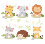 动物插画图片
