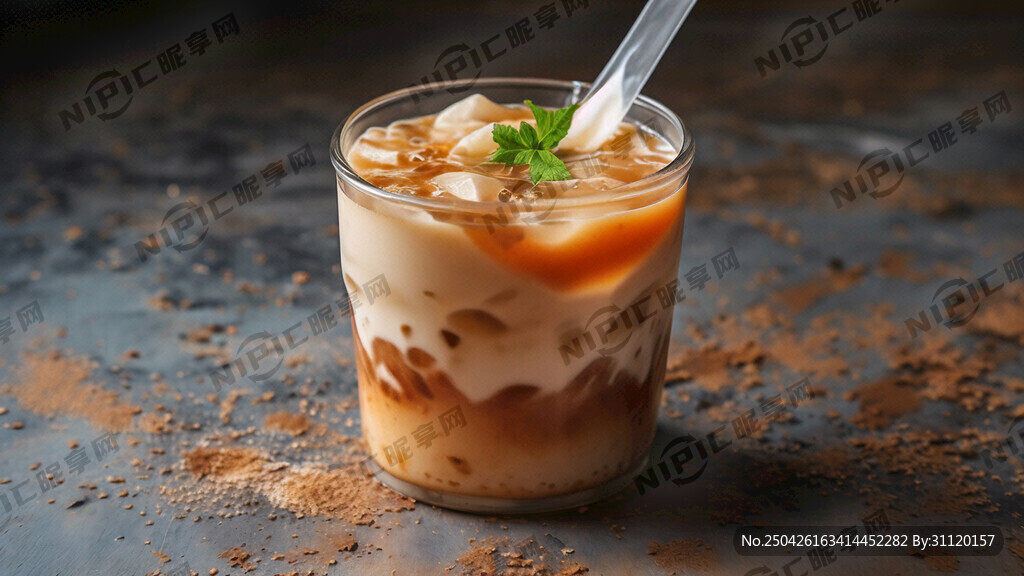 泰式奶红茶的成品  又大又胖