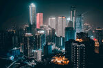 雾都夜景