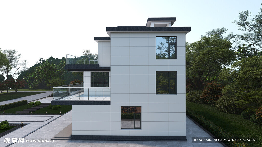 现代简约风格独栋住宅