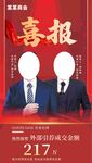 商会企业学校展会喜报
